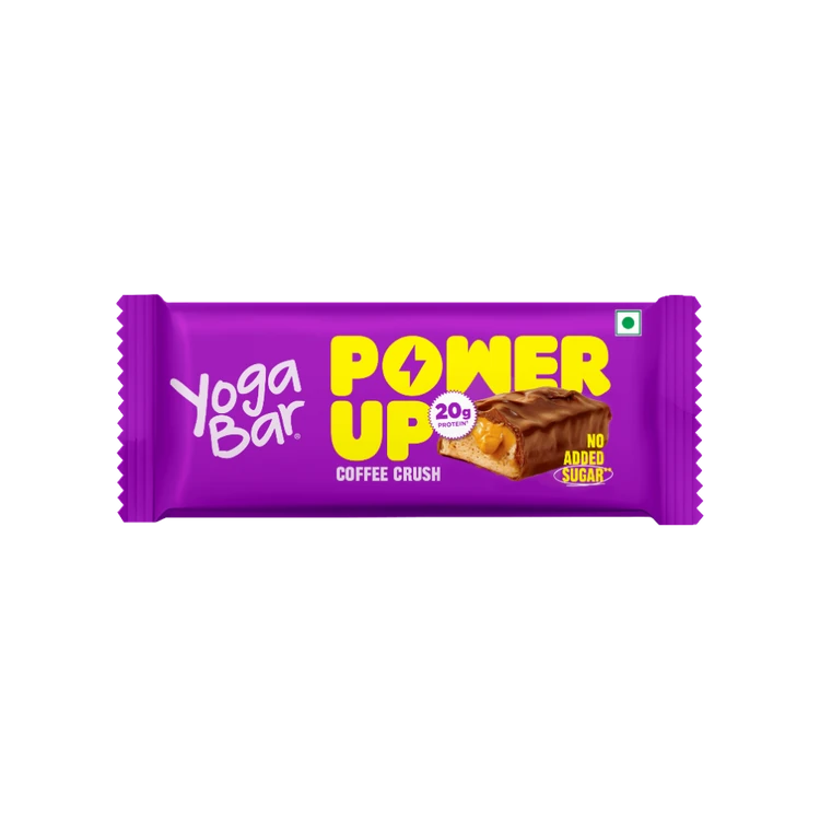 Yoga Bar 20 g Protein Bar, Coffee Rush, No Added Sugar