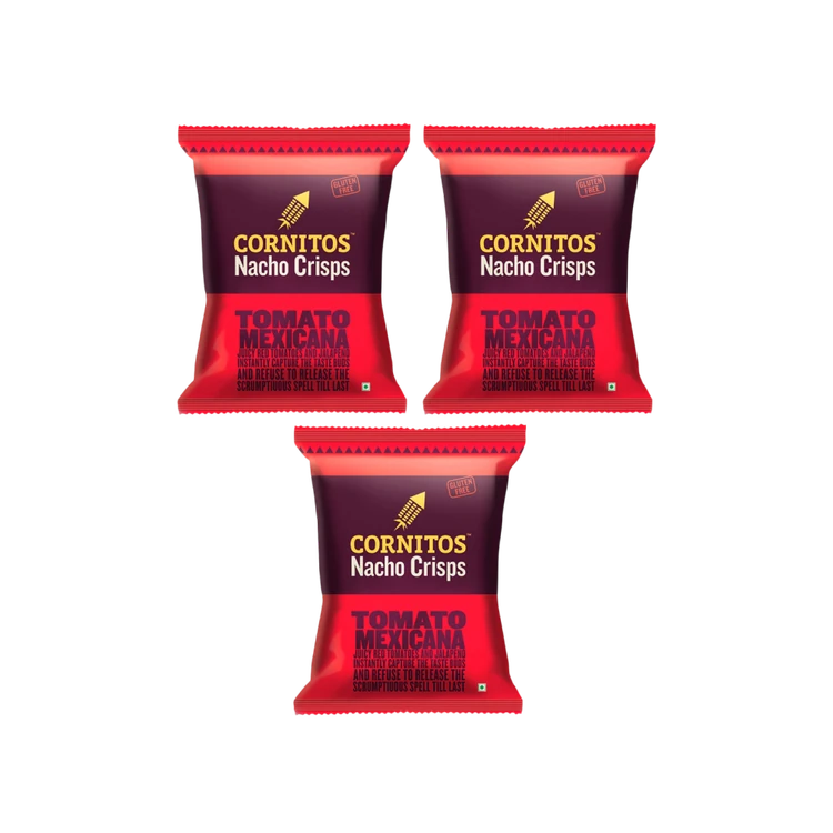 Cornitos Tomato Mexicana Nachos - Pack of 3