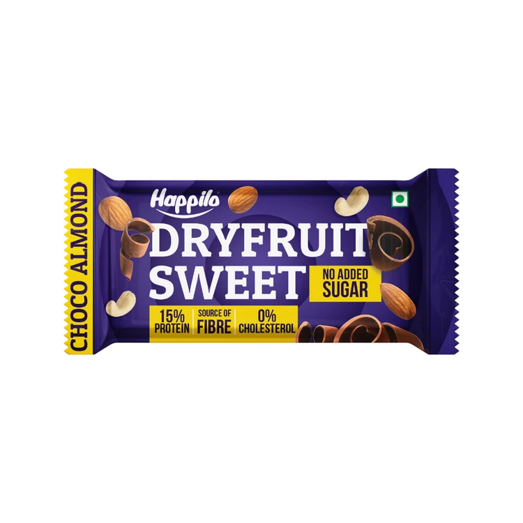 Happilo Choco-Almonds Healthy Dry Fruit Sweet Bar