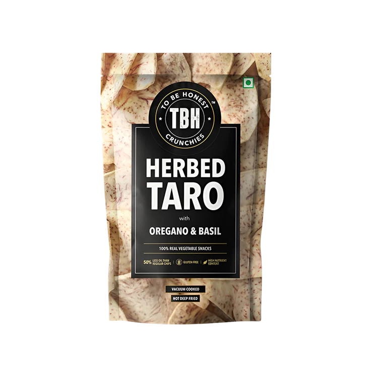 To Be Honest Herbed Taro with Oregano & Basil Chips
