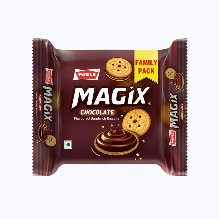 Parle Magix Chocolate Flavoured Cream Biscuits