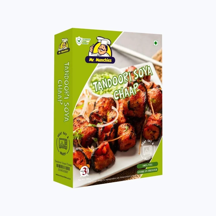 Mr. Munchies Tandoori Soya Chaap