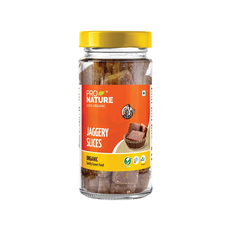 Pro Nature Organic Jaggery Slices (Bella)