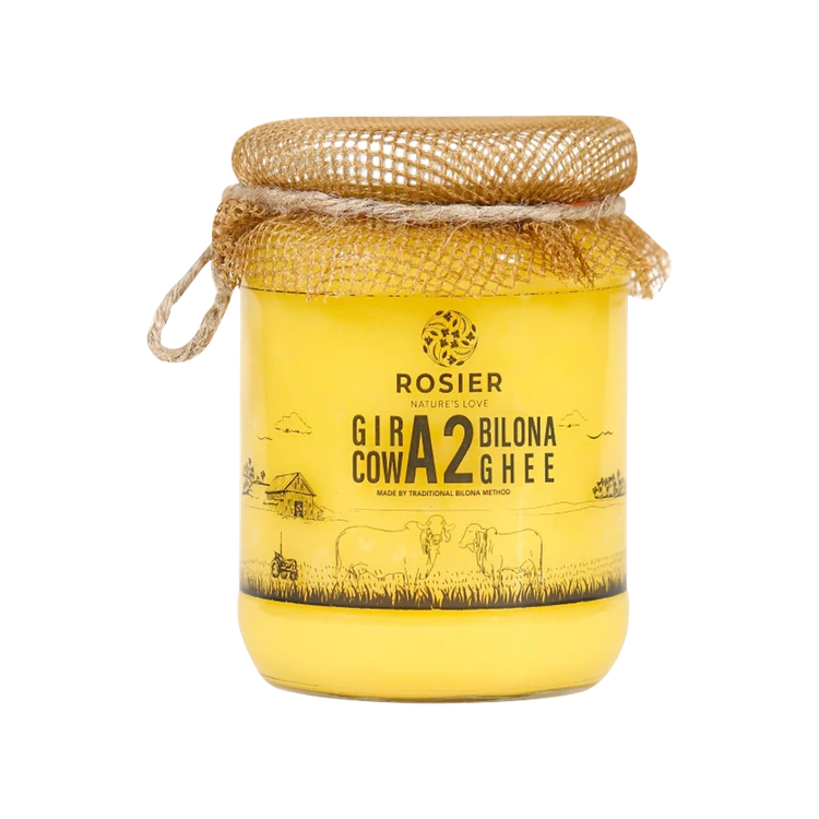 Rosier Bilona A2 Gir Ghee (Made from Curd) (Hasuvina Tuppa)