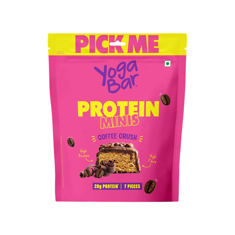 Yoga Bar Coffee Crush Mini Protein Bar