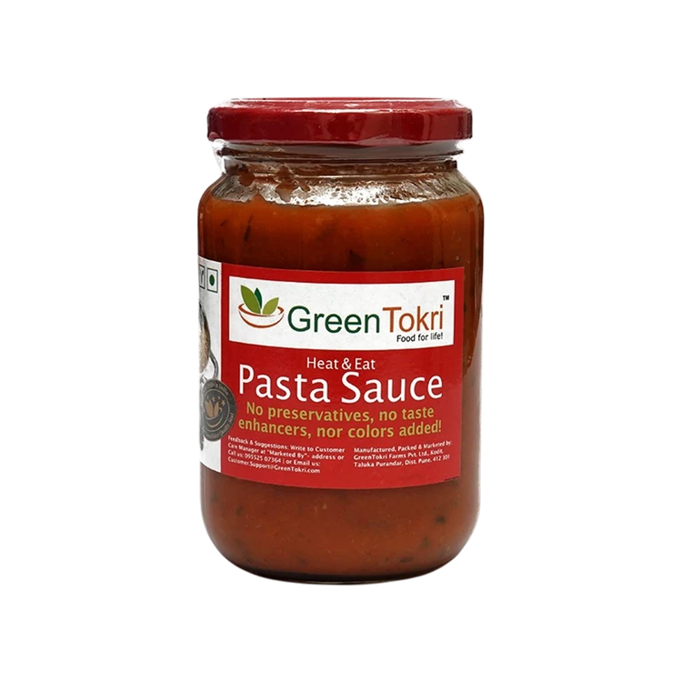 GreenTokri Heat & Eat Pasta Sauce