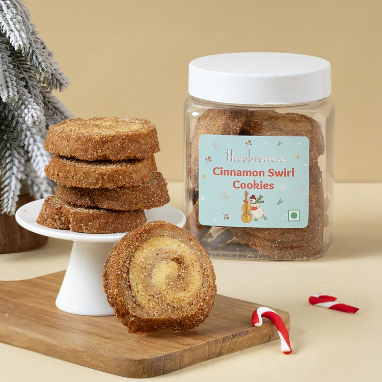 Theobroma Cinnamon Swirl Cookies