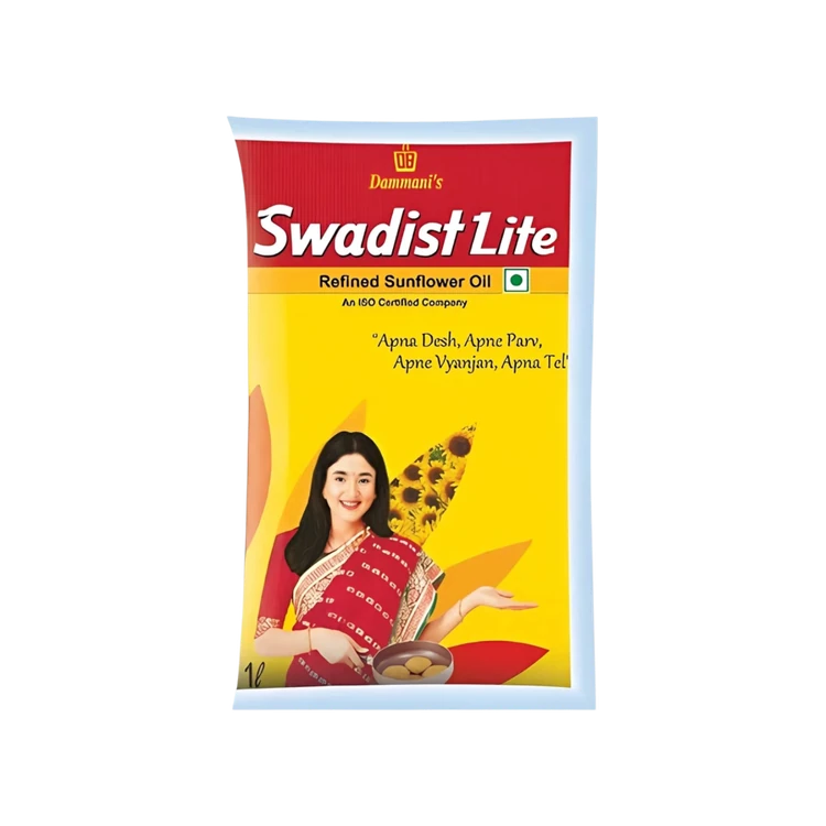 Dammani Swadist Lite Refined Sunflower Oil (Suryakanthi Enne)