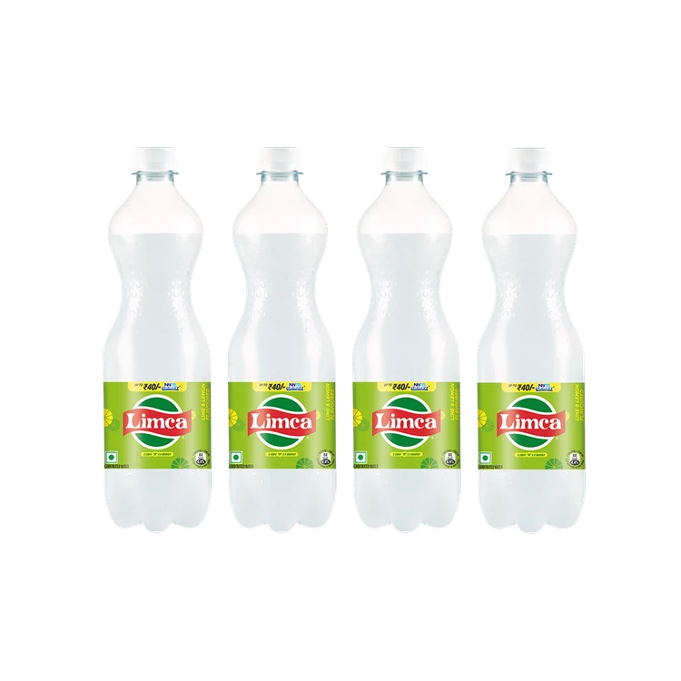 Limca Lemon 'N' Lime Soft Drink 750 ml - Pack of 4