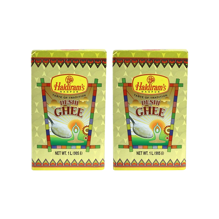 Haldiram's Nagpur Deshi Ghee - Pack of 2 (Tuppa)