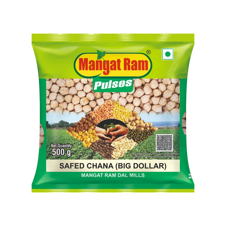 Mangat Ram Safed Kabuli Chana (Big Size) (Kabuli Kadale)