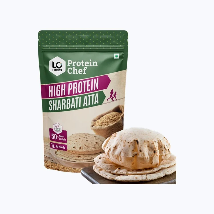 Protein Chef 50% More Protein Sharbati Atta (Premium Flour)