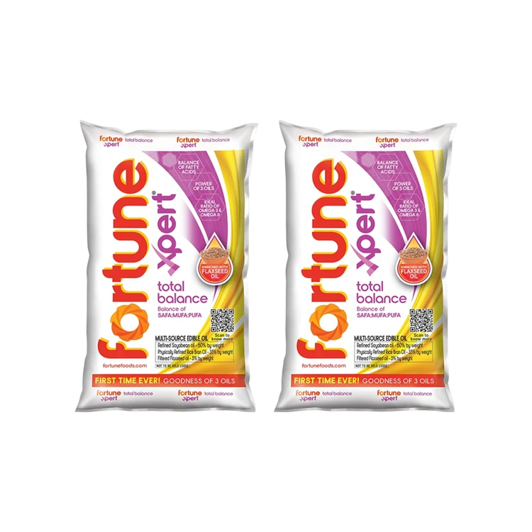 Fortune Xpert Total Balance Blended Cooking Oil - Pack of 2 (Aduge Enne)