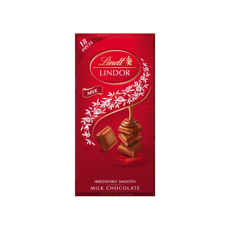 Lindt Lindor Milk Chocolate Bar
