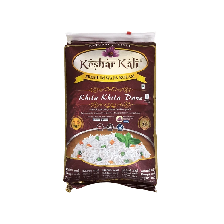 Keshar Kali Wada Kolam Rice (30 kg) (Long Grain) (Kolam Akki)