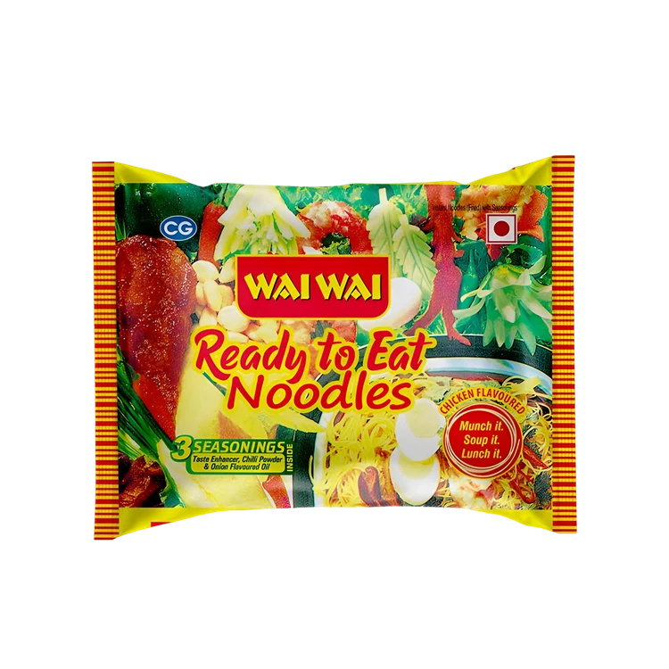 Wai Wai Ready To Eat Chicken Flavoured Instant Noodles