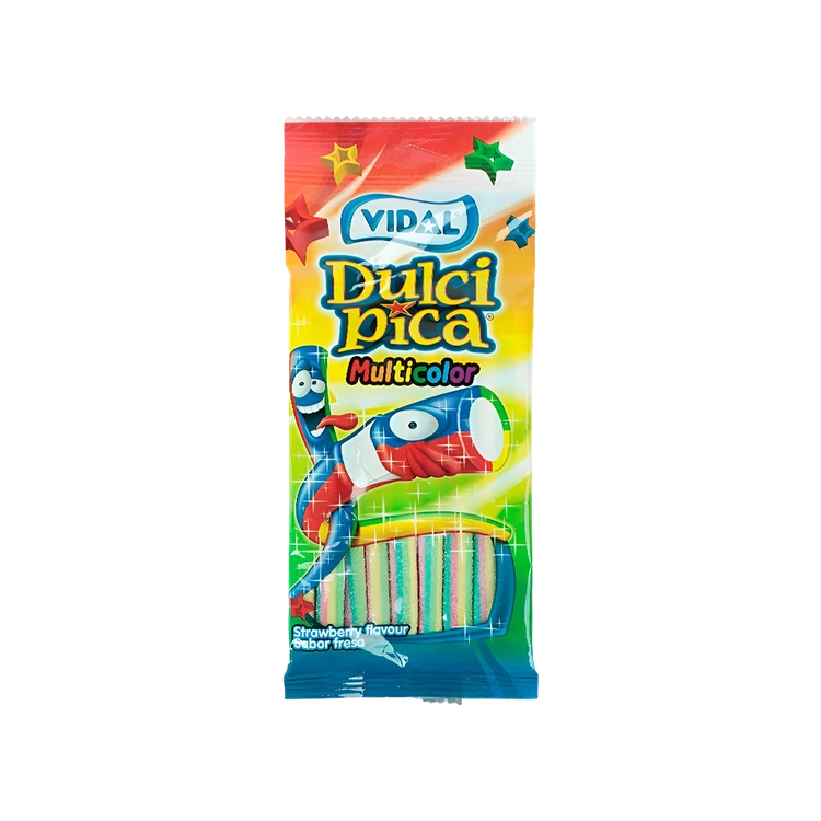 Vidal Dulci Pica Strawberry Flavour Candy Stick