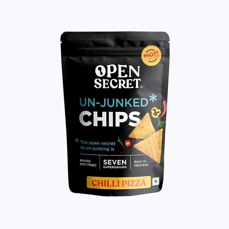 Open Secret Chilli Pizza Baked Chips (High Protein)