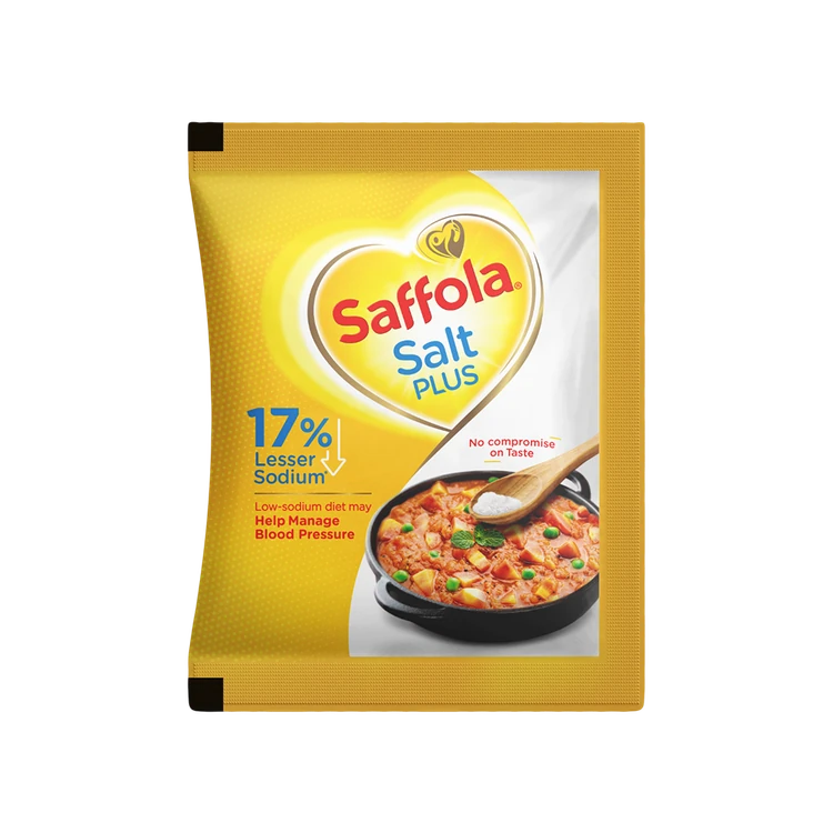 Saffola Plus Salt Lite