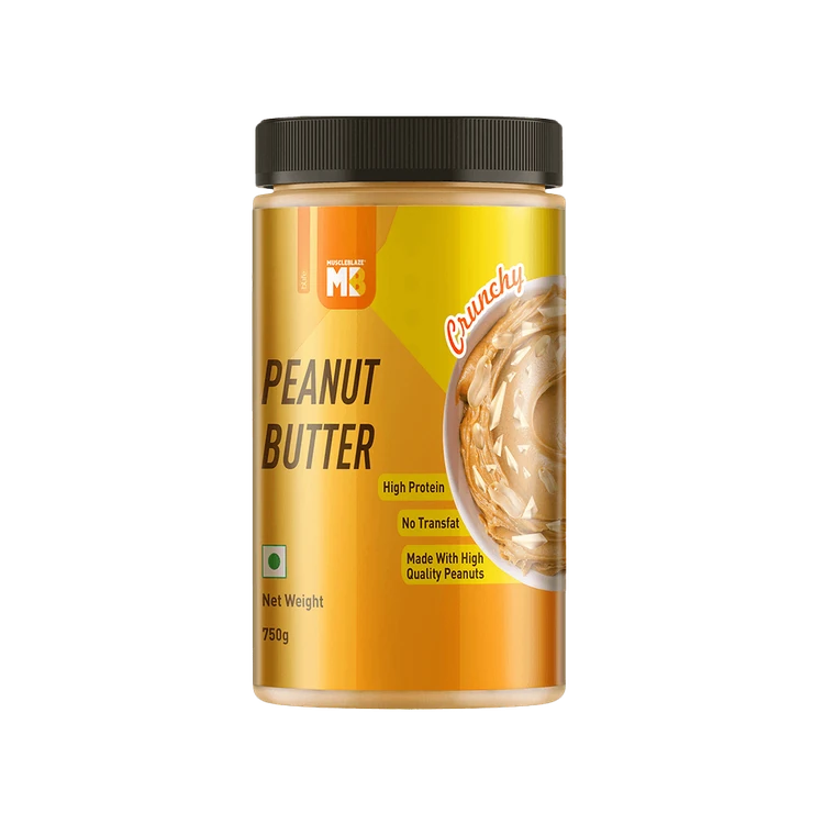 MuscleBlaze High Protein Crunchy Peanut Butter