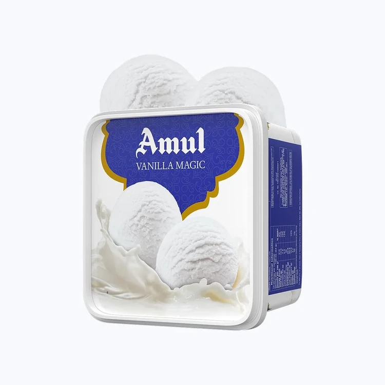 Amul Vanilla Magic Ice Cream Tub