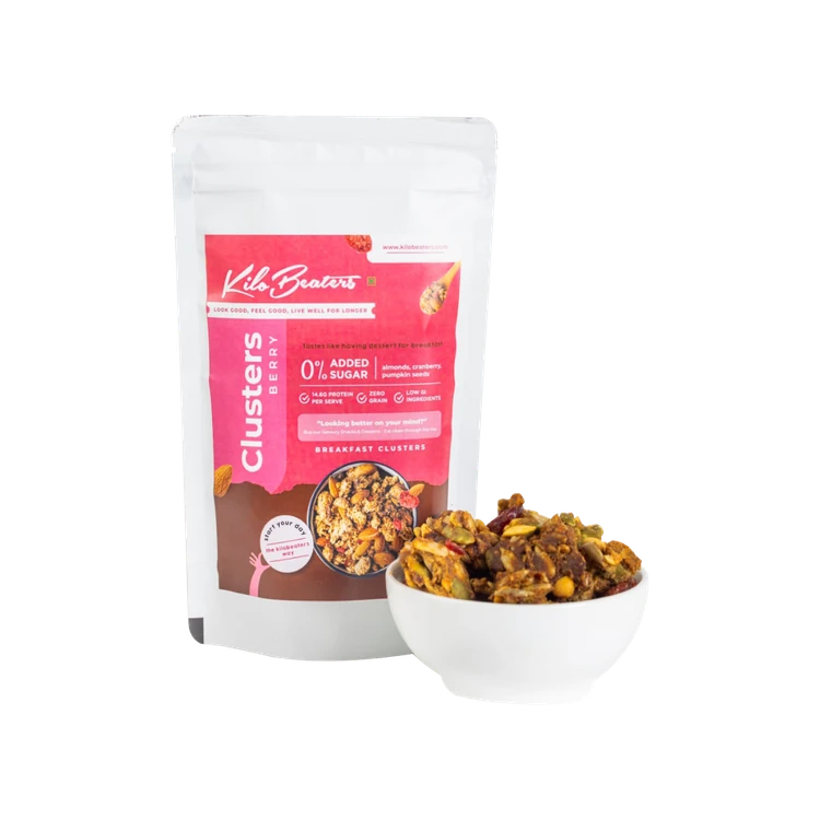 Kilobeaters Clusters Berry Muesli