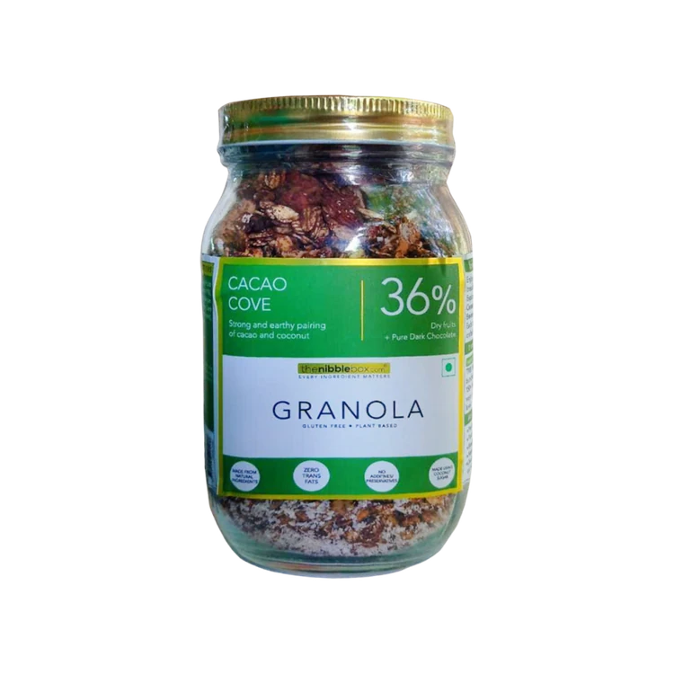 The Nibble Box Cacao Cove Granola