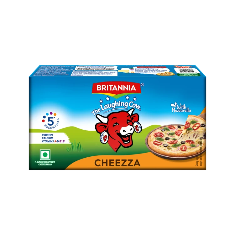 Britannia Laughing Cow Cheezza Cheese Block