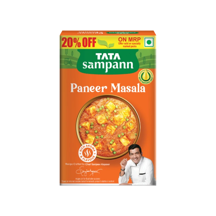 Tata Sampann Paneer Masala Powder with Natural Oils