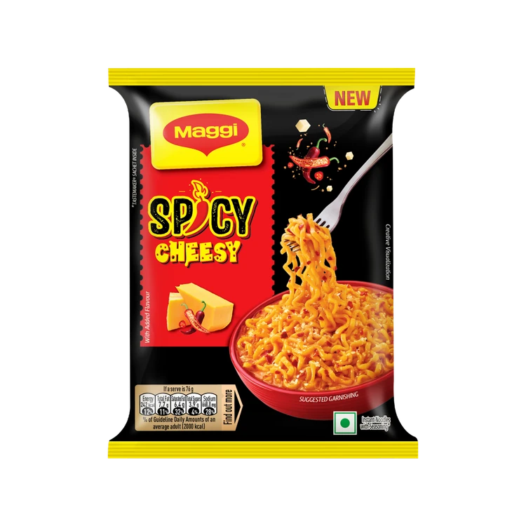 Maggi Spicy Cheesy Noodles