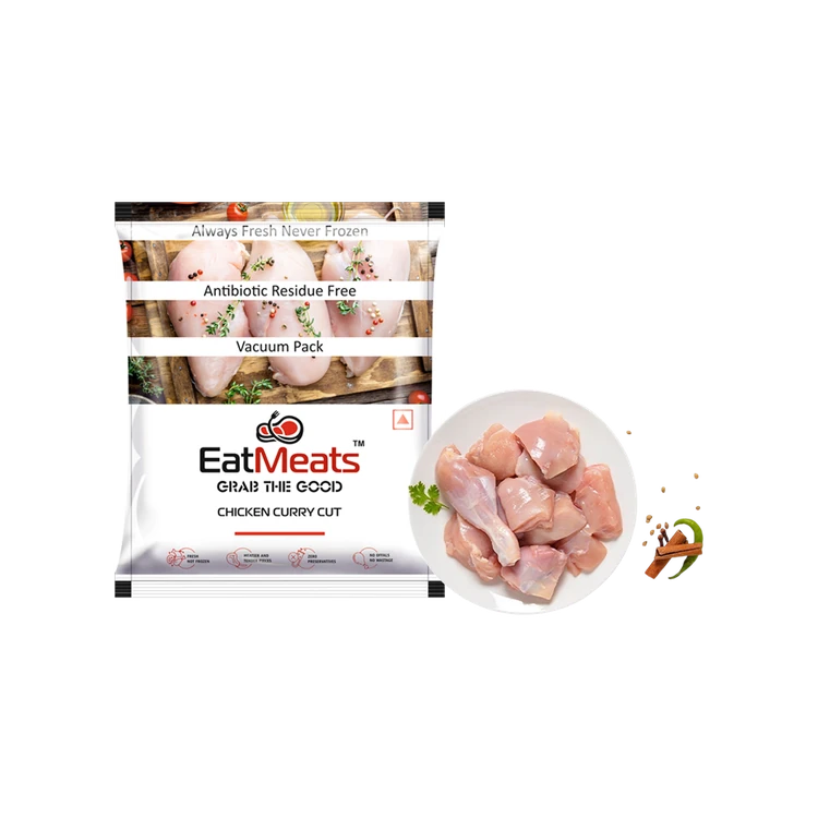 Eat Meats Jhatka Chicken Curry Cut