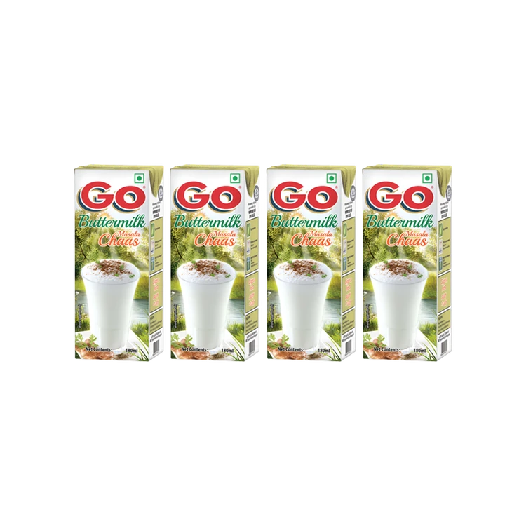 Go Masala Salted Buttermilk - Pack of 4
