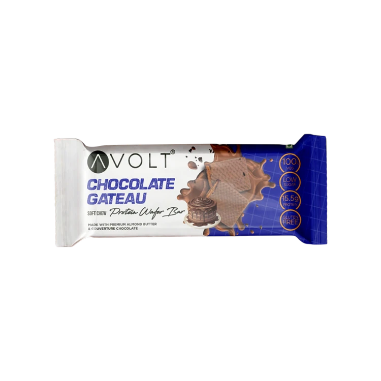 Avolt Chocolate Gateau Protein Wafer Bar