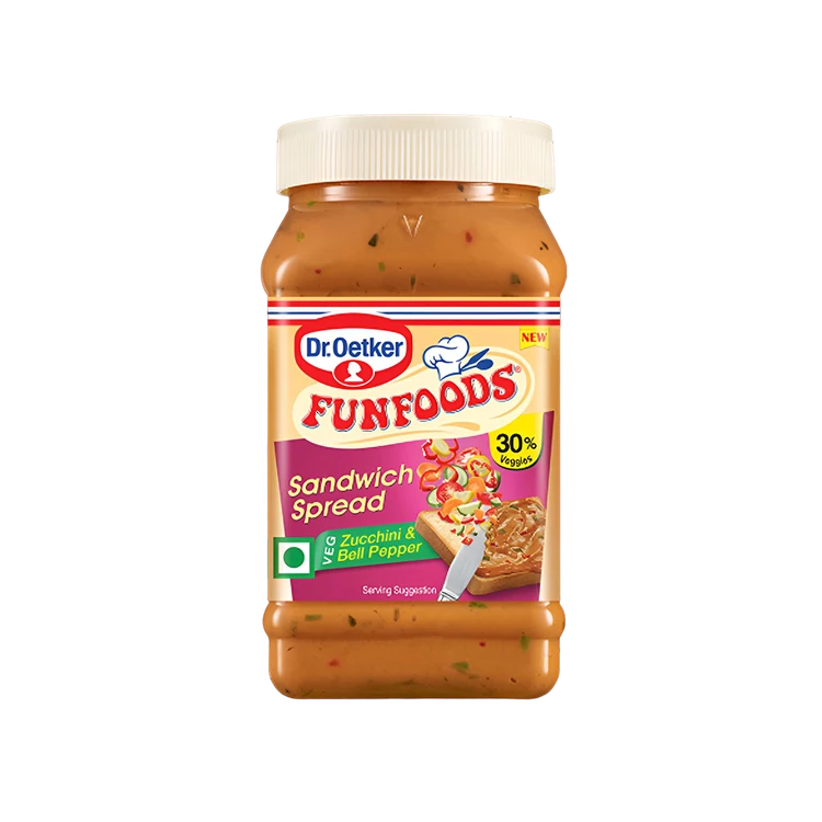 Dr. Oetker FunFoods Sandwich Spread (Veg Zucchini & Bell Pepper)