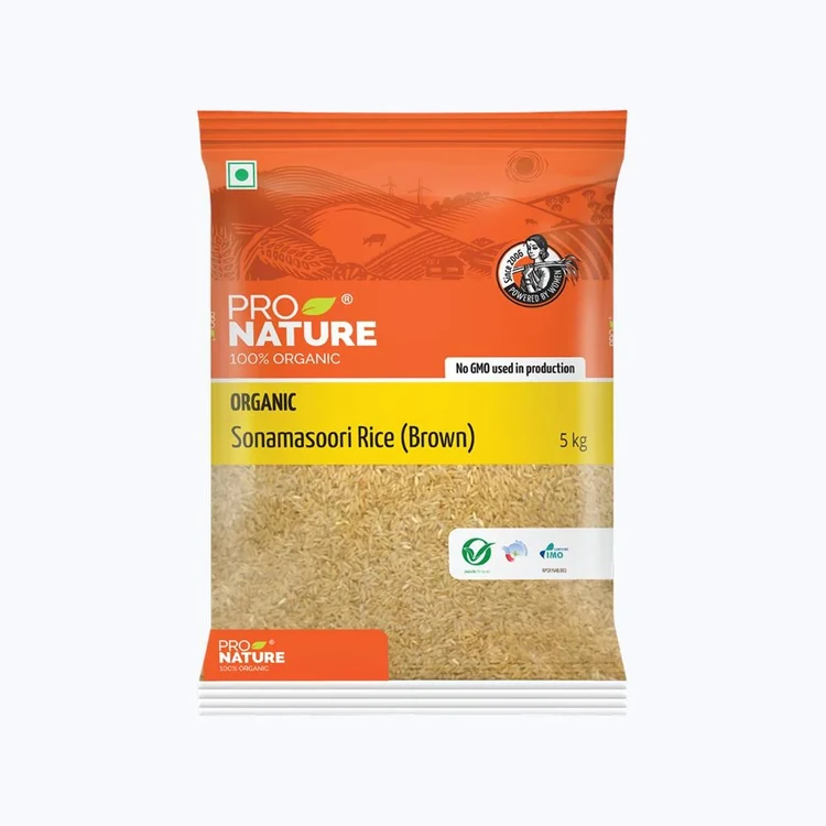 Pro Nature Organic Sonamasuri Rice (Brown)