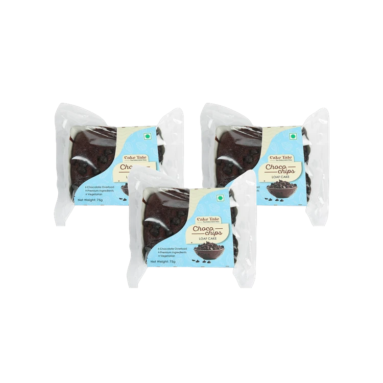 Caketale Premium Chocochip Dry Cake - Pack of 3