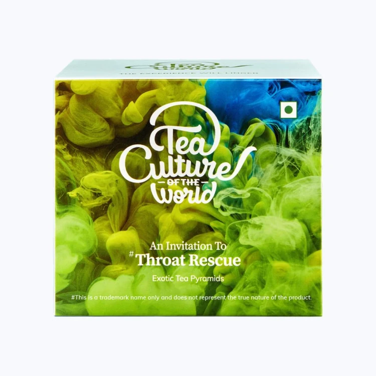 Tea Culture of the World Throat Rescue Tea Bags