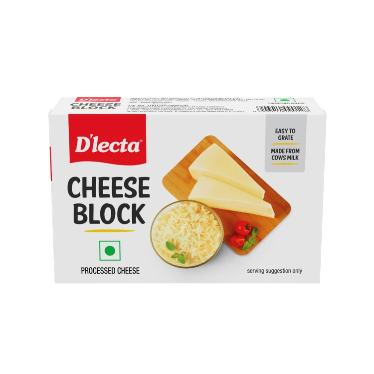 D'lecta Processed Cheese Block