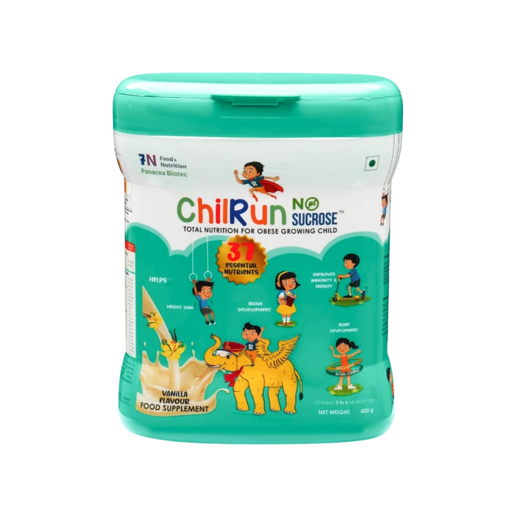 Chilrun No Sucrose Milk Premix Powder for Obese Growing Children (Vanilla)