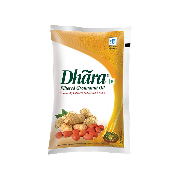 Dhara Filtered Groundnut Oil (0% Trans Fat) (Kadale Enne)
