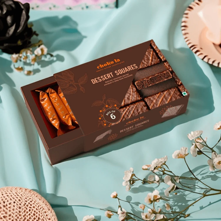Choko La Dessert Square Chocolate Hamper
