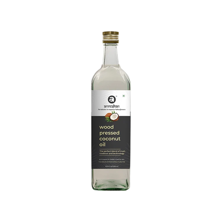 Anveshan Wood Pressed Coconut Oil