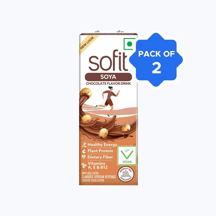 Sofit Chocolate Soy Beverage - Pack of 2