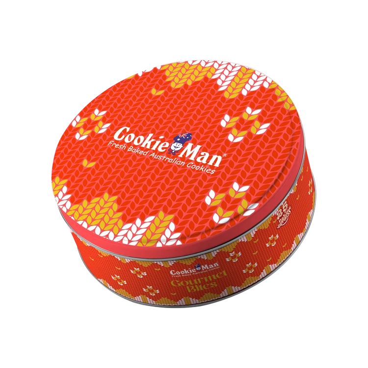 CookieMan Assorted Gourmet Cookies Gift Tin