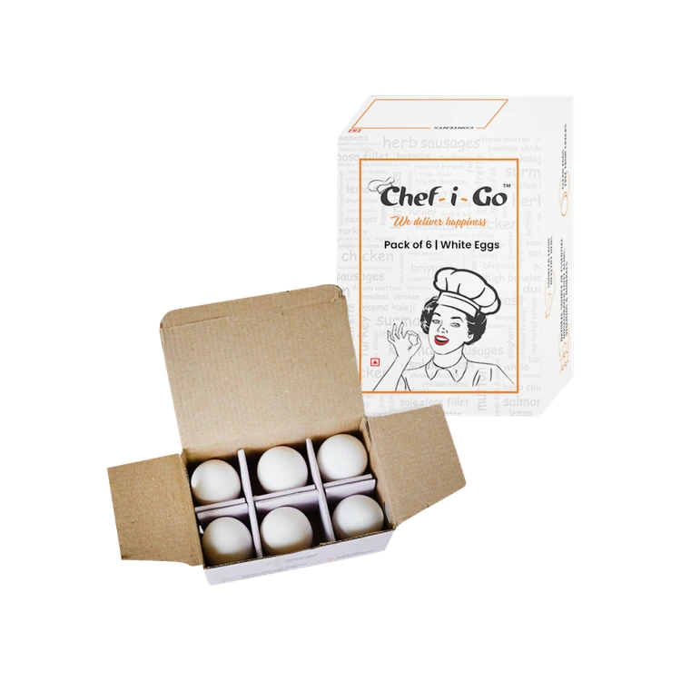 ChefiGo Farm White Eggs