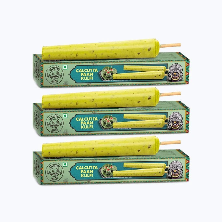 Grameen Calcutta Paan Kulfi Stick - Pack of 3