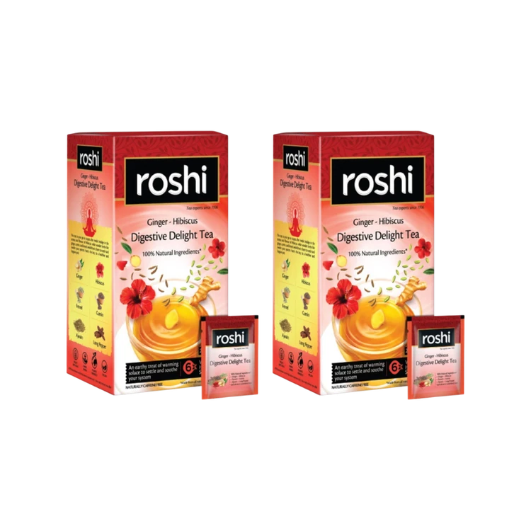 Roshi Digestive Delight Tea Bags - Pack of 2