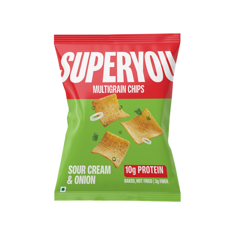 SuperYou Multigrain Sour Cream & Onion Chips