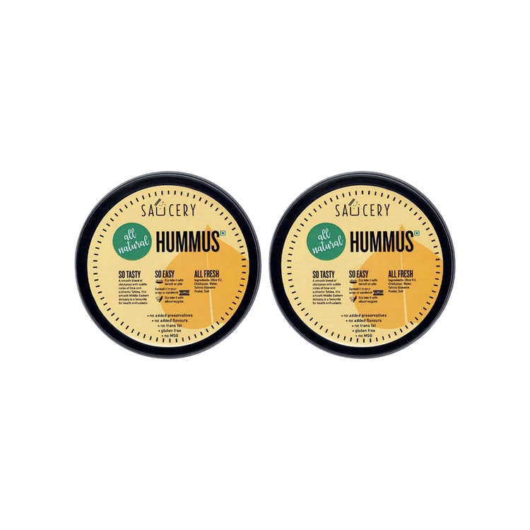 Saucery Hummus Dip - Pack of 2