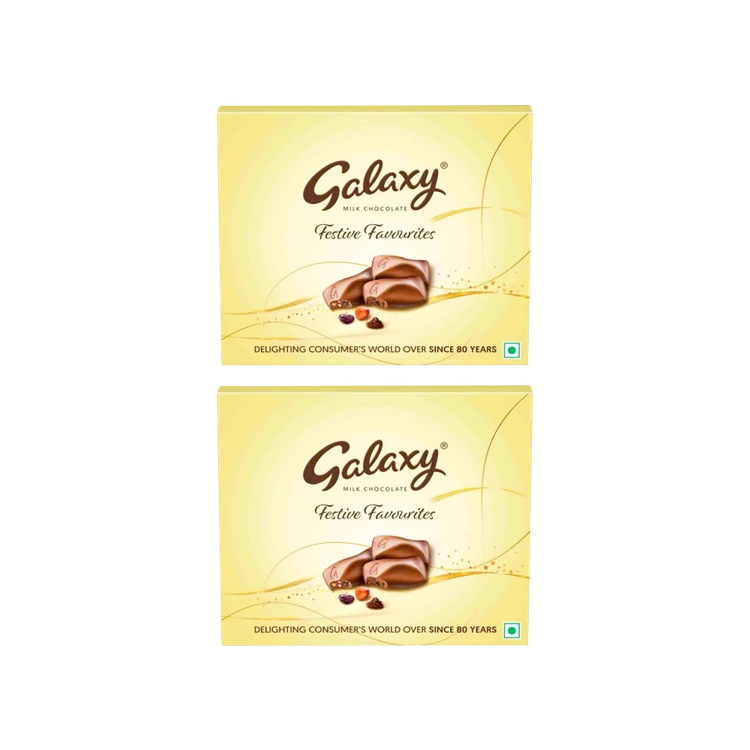 Galaxy Festive Favourites Milk Chocolate Gift Pack - Pack of 2